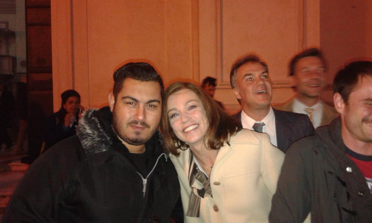 devicienti2014's tweet image. In compagnia di stefania rocca.. &amp;lt;3