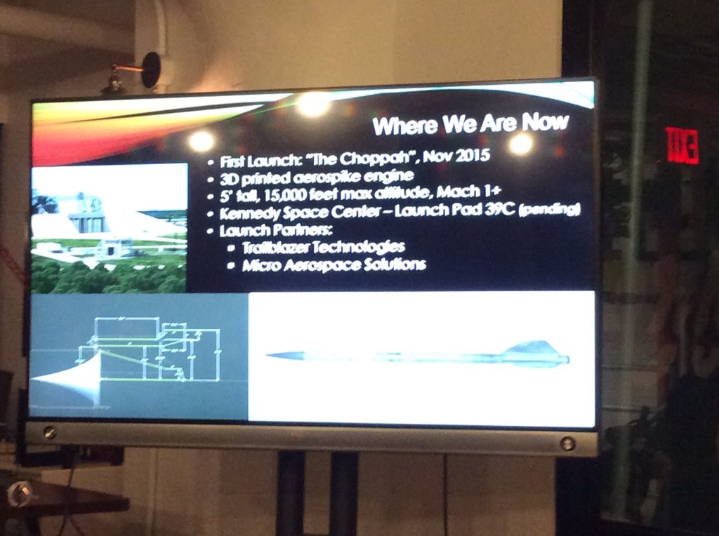 NewSpaceNYC's tweet photo. Pitch by Rockerstar at the #newspacebpc competition https://t.co/bj60ksQe79