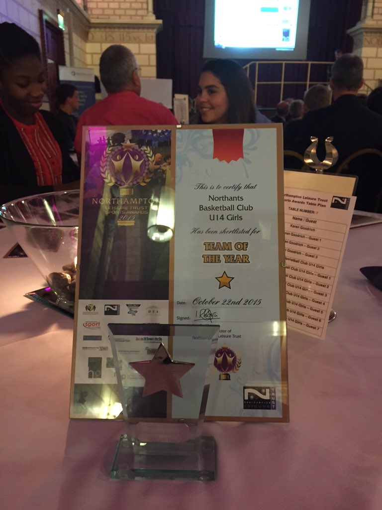 NorthantsBC's tweet photo. Well done girls!! @Nsport #nptonsportsawards ⚡️🏀⚡️ https://t.co/E0qEM1BTSM