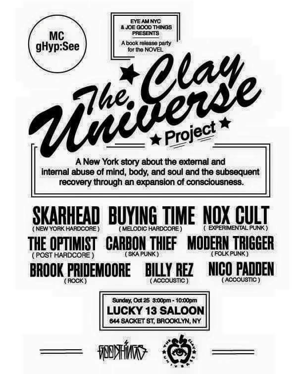 FREE SKARHEAD SHOW THIS SUNDAY OCTOBER 25TH AT LUCKY 13! Brooklyn NY , 3PM-10PM  SPREAD THE WORD!! YOUR ALL INVITED.