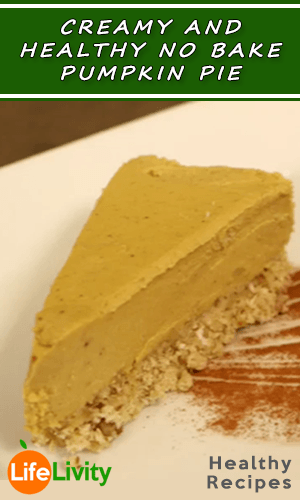 LifeLivity's tweet image. Creamy and Healthy No Bake Pumpkin Pie lifelivity.com/healthy-no-bak…