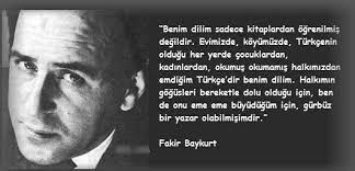 Anadolunun ZENGİN kültürünü ZENGİN yüreği ve diliyle anlatan #FakirBaykurt u vefatının yıldönümünde saygıyla anıyorum