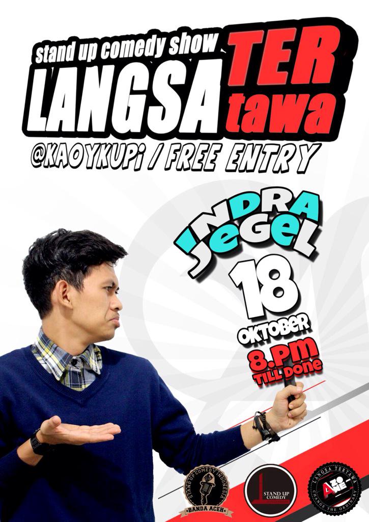 Oke yg di LANGSA bakal ada acara #LangsaTertawa dari anak2 <a href="/StandupIndoLGS/">#LangsaTertawa</a> ramekaaaann !!!!