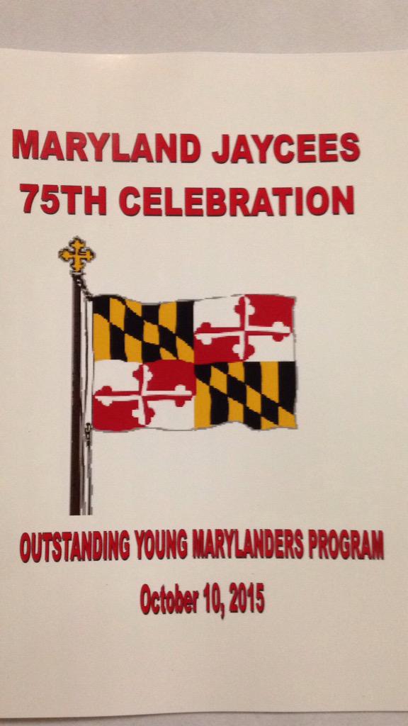Having a great time <a href="/md_jaycees/">Maryland Jaycees</a> 75th Anniversary!