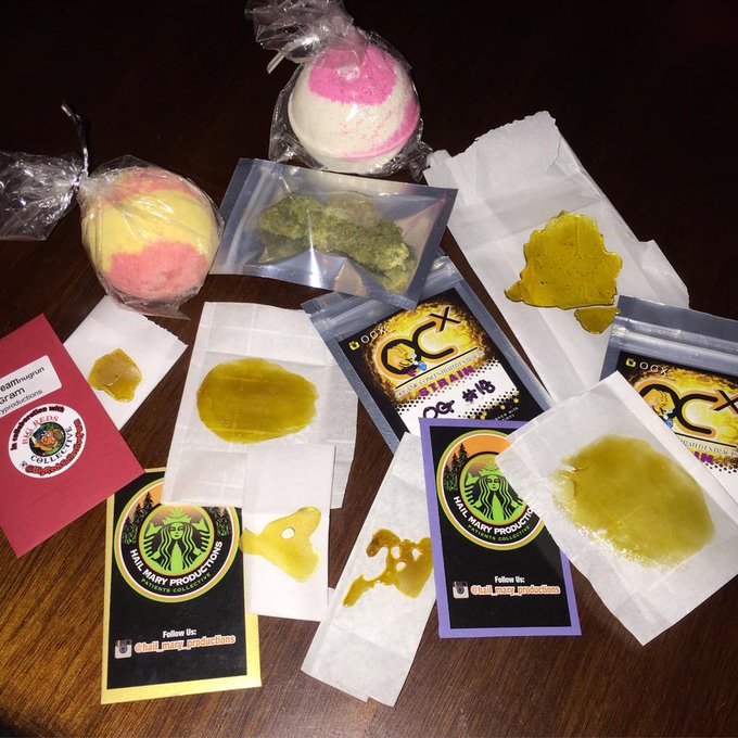 Haul from the orbit show 🙌🏼  Last night was fun but ended early 🚔 http://t.co/l6ZCaj95Xh