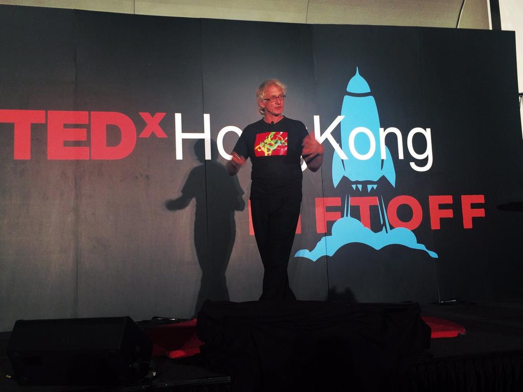 Alan Macy - technology can be a result of the greater search for beauty.  #tedxhk
