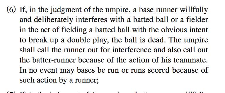 CharlieBack11's tweet photo. The worst call by an ump on non call of Utley's dirty and illegal play that I've seen in 40 years of baseball. http://t.co/9KFdlNevel