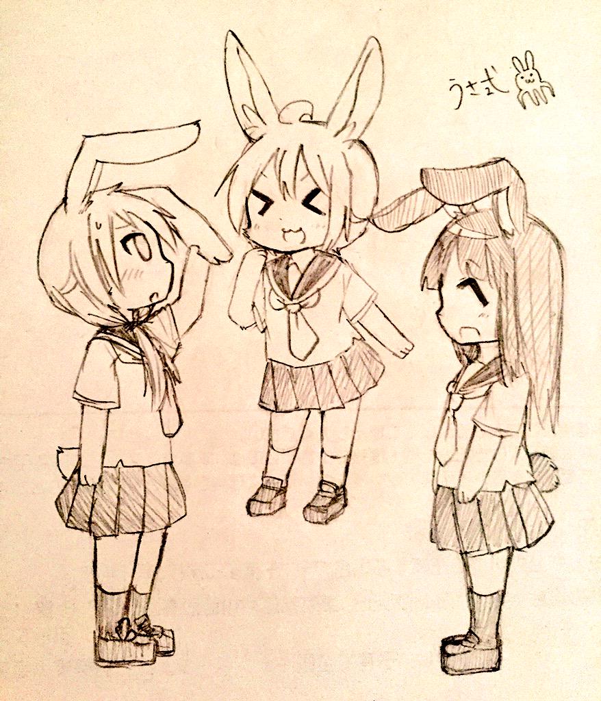 キバリ Auf Twitter あれでしょ にゃにゃ式 みたいにうさぎになったゆゆ式キャラたちのお話が うさ式 でしょ知ってる知ってる Usashiki Http T Co Jed9u7ezxq