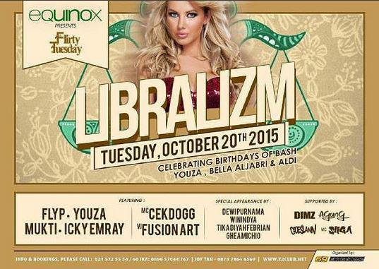 69enterprise_'s tweet photo. @ling_ria ur invited for #LIBRALIZM October 20th 2015 at X2 / EQUINOX More Info : 082312114839 #FREEENTRY http://t.co/NzpTYLLlnL