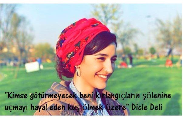 VicdAn__kAntonu's tweet photo. Elbiselerinden tanımışlar #DicleDeli'yi, ünv. öğrencisiydi BARIŞ mitinginde bombayla öldürüldü. #AnkaraBombing http://t.co/xeZtJI43oS