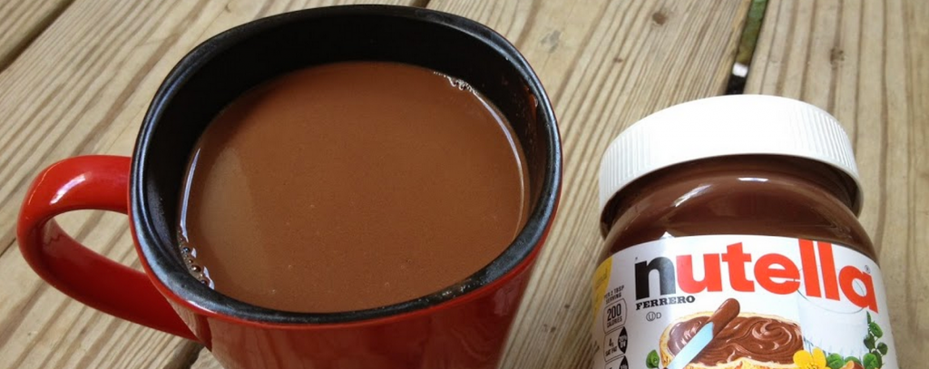Nutella koffie met nutella slagroom recept bit.ly/1R2KDzA #koffie