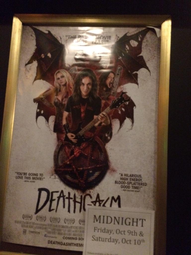 CMPunk's tweet image. Deathgasm. Go see it. Amazing.