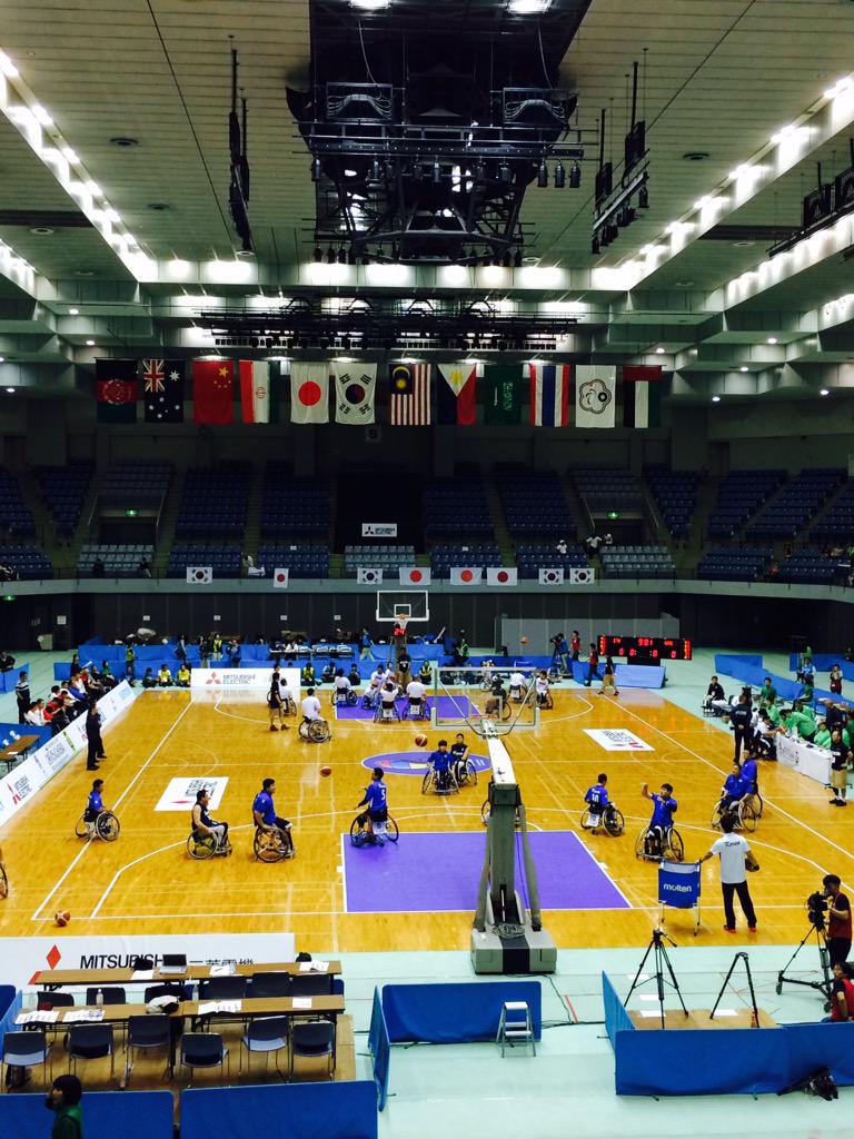 SDVBbyTI's tweet image. 車いすバスケすげーわ！
ニッポン勝ったぜ！！