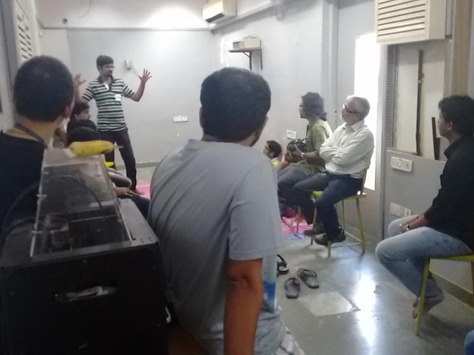BarcampMumbai's tweet photo. Open Science Research session. #BCM15 http://t.co/9DeRnoO623