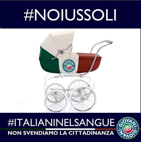 FigPuglia's tweet photo. Non svendiamo la nostra cittadinanza! #NoIusSoli #italianinelsangue http://t.co/2vPWsxwe0q