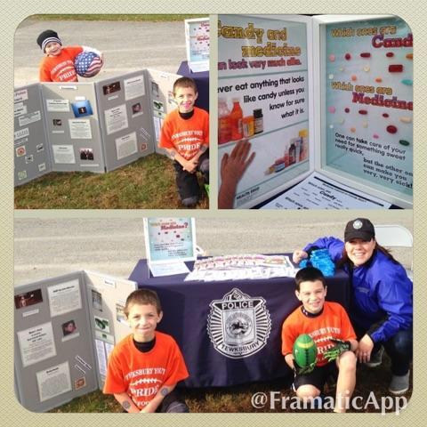 TewksburyPD's tweet photo. We are partnering w/ Tewksbury Youth Football to educate athletes of the dangers of substance abuse. TPD47 http://t.co/IHqjS63toG