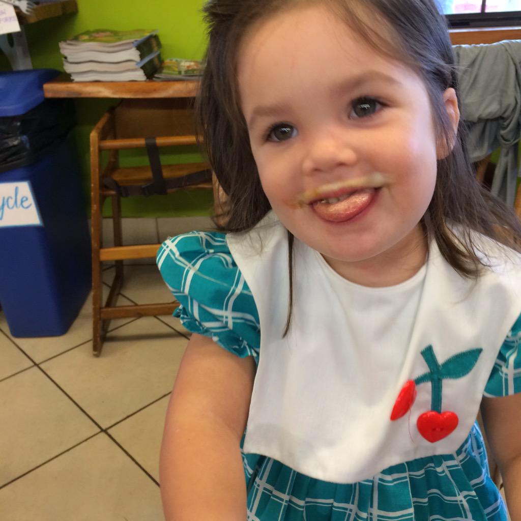 swamprabbitcafe's tweet photo. Thuli here sporting a coffee mustache. #itsdecaf #dontjudge #swampkids #eatlocalridebikes #yeahthatgreenville http://t.co/tiPyZnQH3c