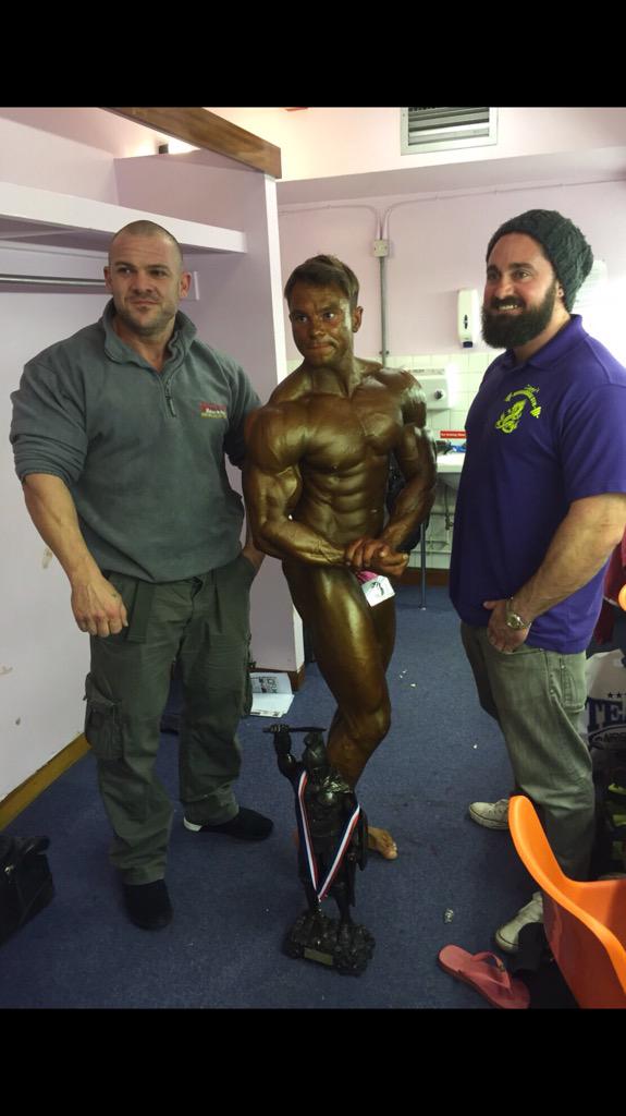 ZiggysGym's tweet photo. Tom Cowens only gone and bloody won again!!! 🏆🏆🏆🏆 #teamziggysworkhousegym http://t.co/RHHRwjI4wD