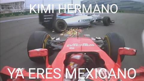 SanCadilla's tweet photo. Habrá que poner el nombre de Kimi Raikkonen al lado de otros grandes héroes mexicanos, como Graham Zusi (@Juanki81) http://t.co/F4OmlkcXyf