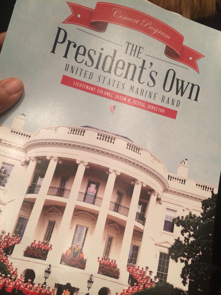 hebronorchestra's tweet photo. Enjoyed a wonderful performance by The President's Own in Red Oak, Texas. Next time #bringthestrings!🎻🎻🎻@marineband http://t.co/LFygAAArhv