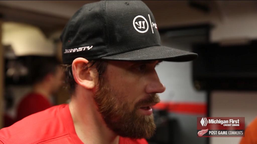 DetroitRedWings's tweet photo. "Mrazek played unbelievable... He basically kept us in the game" @MichiganFirstCU PGC

MORE: http://t.co/j8tZY5d1JL http://t.co/zvdPZksPvJ