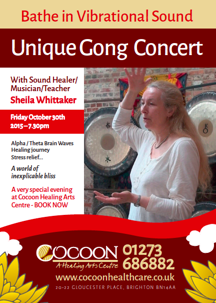 CocoonBrighton's tweet photo. The Gong Concert is a very unique way to celebrate Halloween! @VivaLewes @Viva_Brighton @JuiceBrighton @theargusguide http://t.co/5s3uncESba