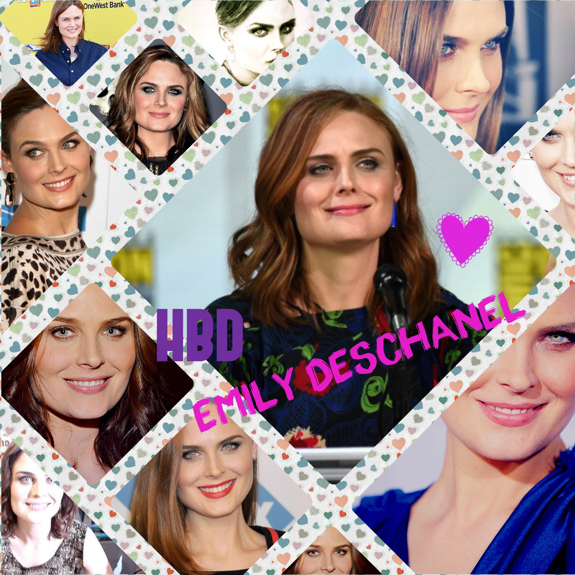 Emily Deschanel HAPPY BIRTHDAY!
She is the best. I love you so much!
The most inspiring woman. 