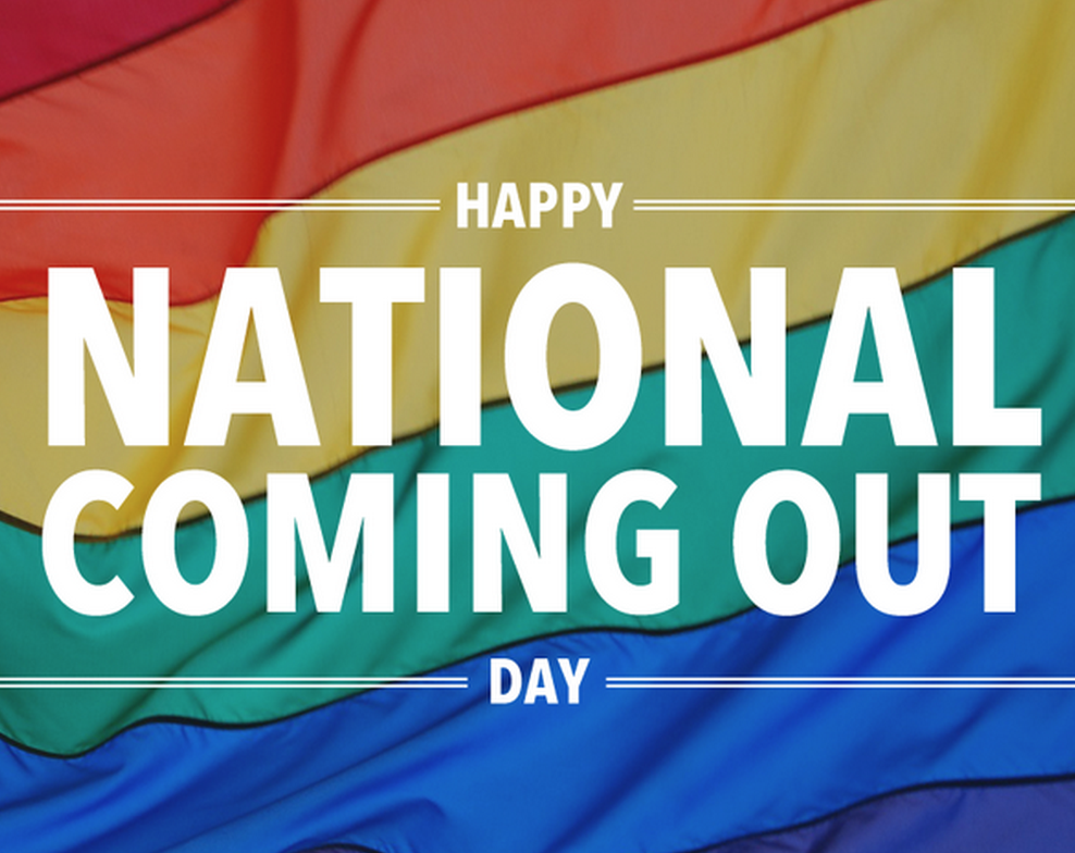 vickybeeching's tweet photo. Today is #NationalComingOutDay. I can honestly say I have NO regrets about coming out. Only wish I'd done it sooner. http://t.co/b8ZtARpzWd