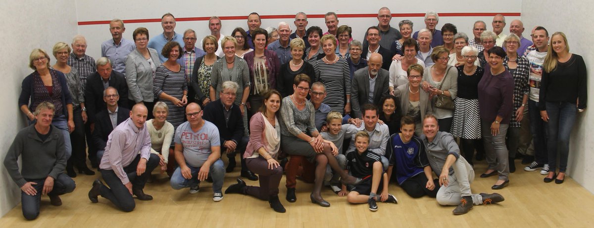 Dat was weer een mooie verjaardags-party <a href="/SquashHillegom/">Squash Hillegom</a> gister! Een feest te vieren? Doe het in onze #squash club!