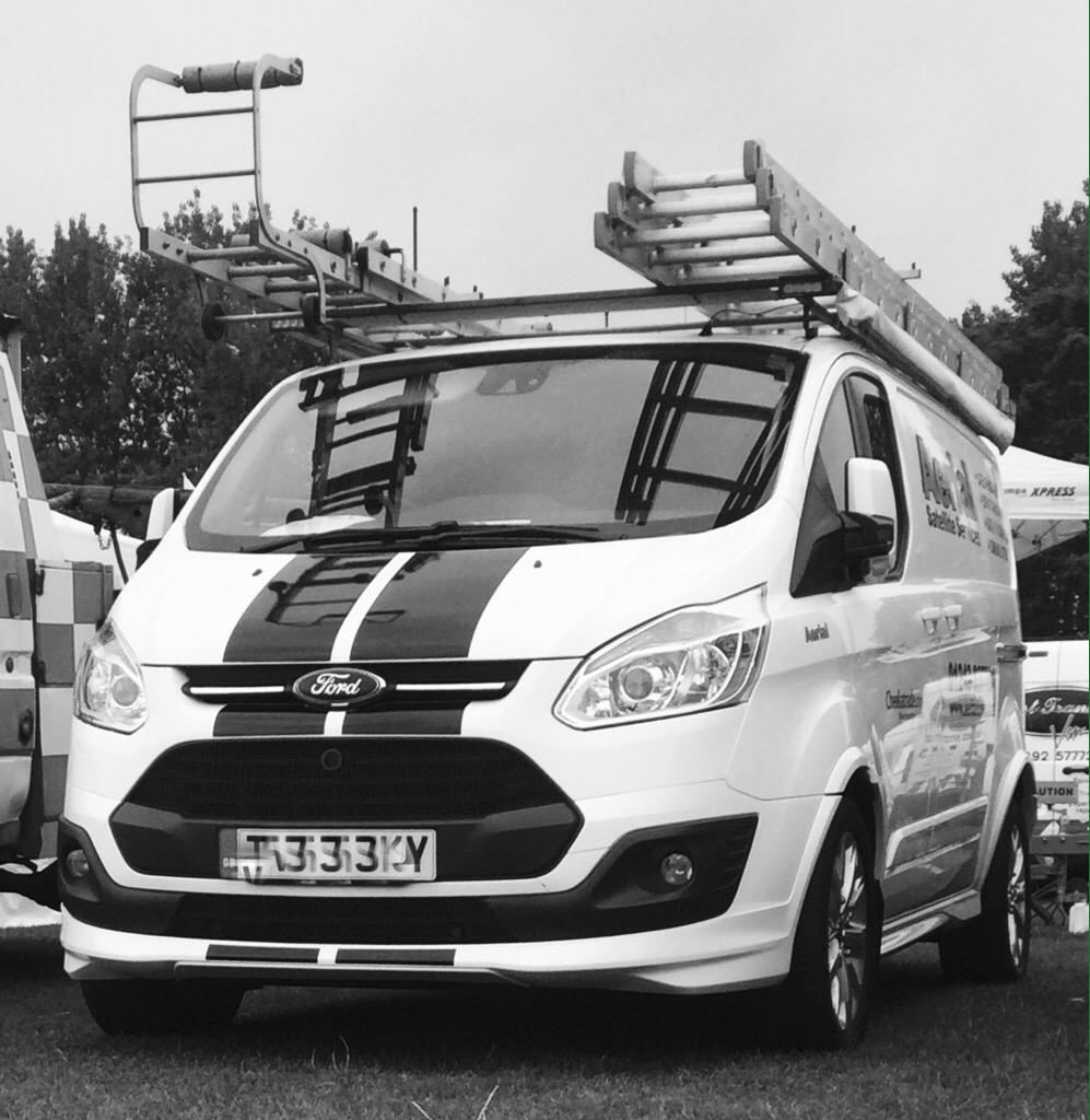 AerialDave1's tweet photo. The work vehicle... my van #transitsport #transitcustom #fordtransit #ford #aerialdavebognor @TransitForum http://t.co/OH6v0hIaD2
