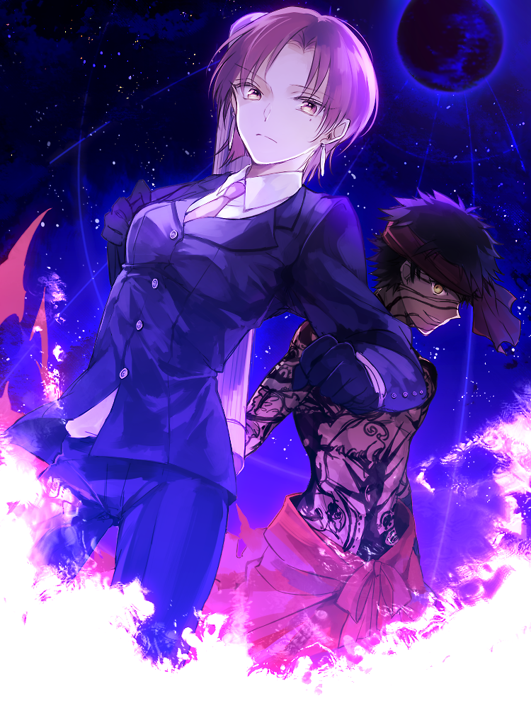 バゼット・フラガ・マクレミッツ 「ホロウ期間滑り込みでアンリとバゼット 」|大宮PON＠低浮上のイラスト