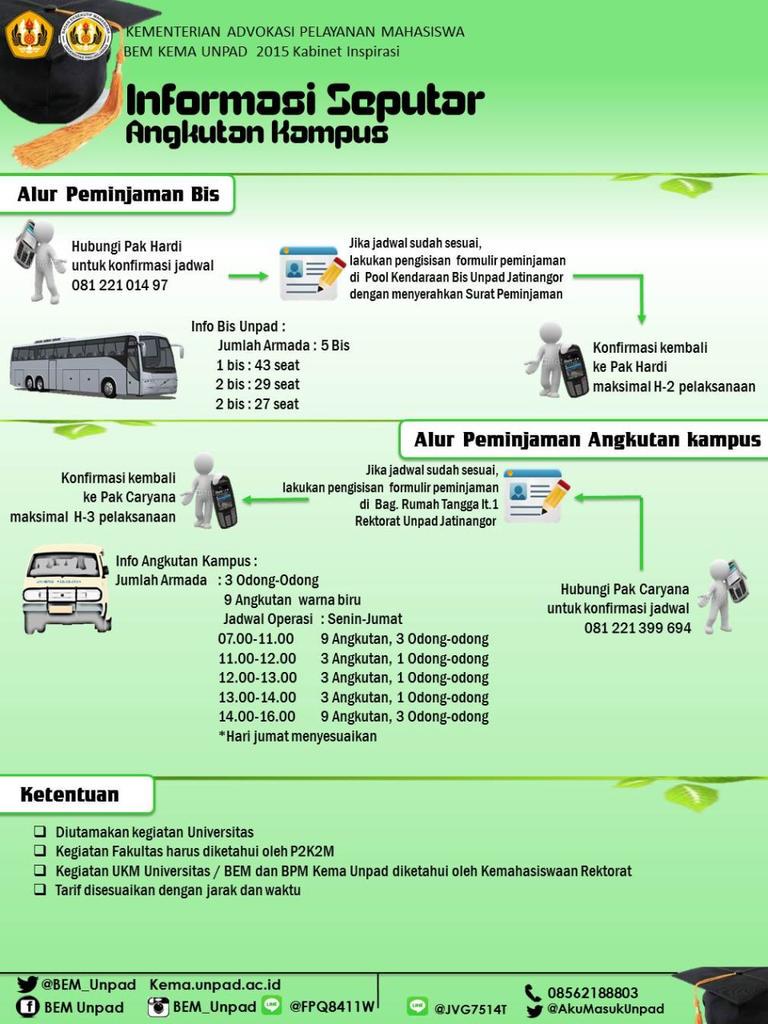 Info angkutan kampus di unpad

#apm #kamisiapmelayani