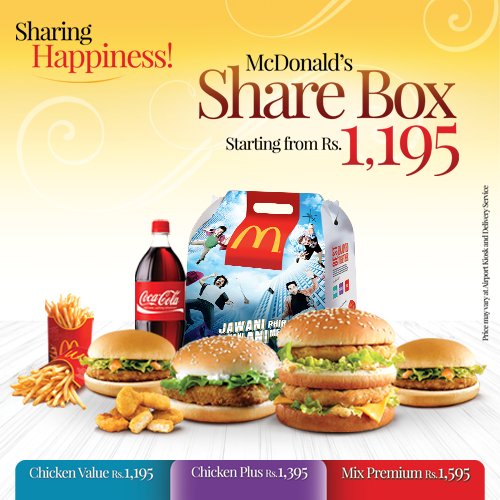 Mcdonald S Pakistan On Twitter Sundays Are Meant For Sharing
