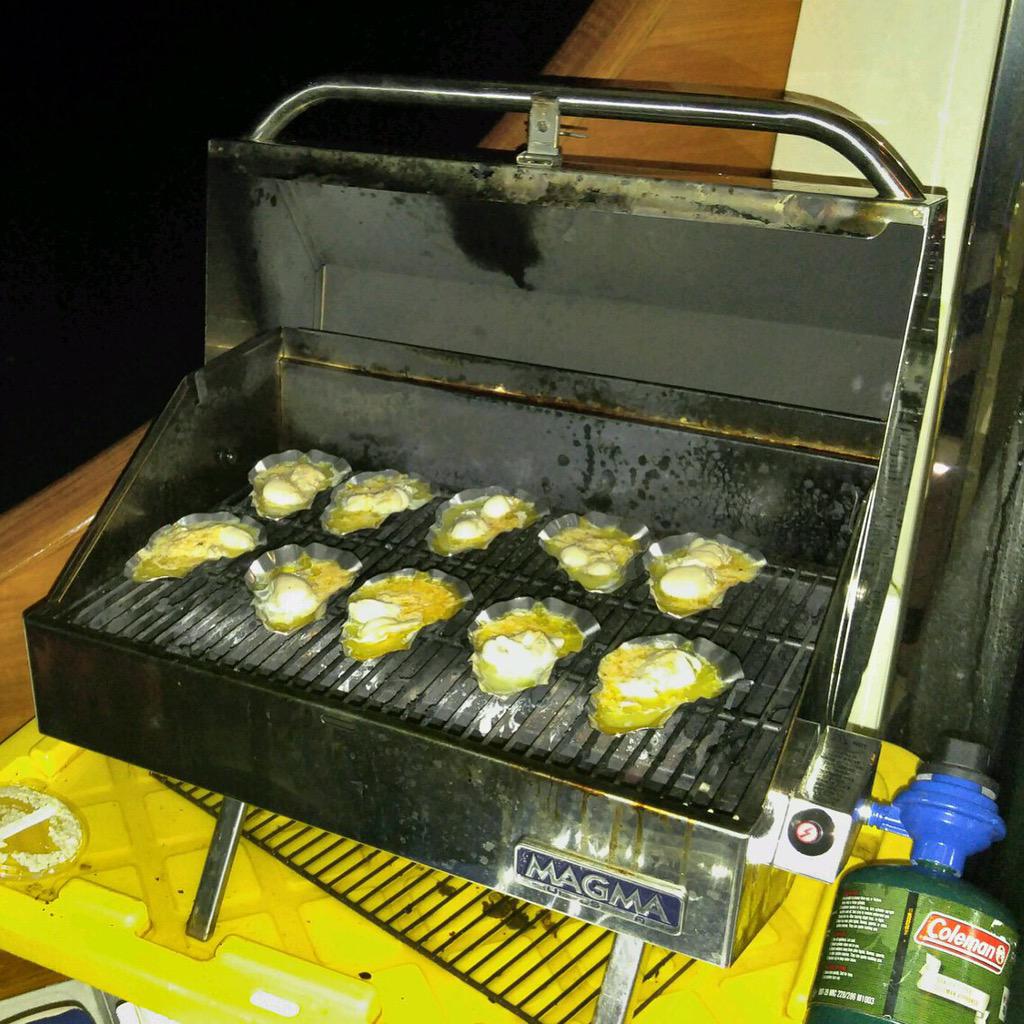 "Camping"overnight on a boat at Cat Island. <a href="/FoodiePatutie/">Foodie Patutie</a> <a href="/cool_camping/">Cool Camping x Hipcamp</a> <a href="/BassProShops/">Bass Pro Shops</a> <a href="/ChefRyanAndre/">Ryan Andre</a> <a href="/CampingWorld/">Camping World</a>