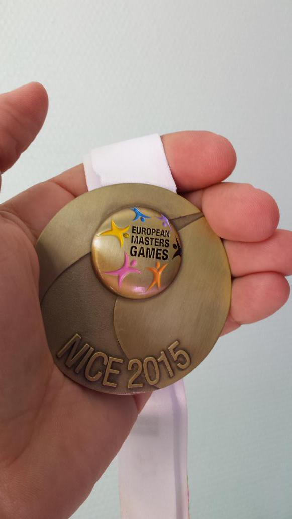 DaliborVrhovacK's tweet photo. Cetvrta medalja na Evropskim olimpijskim igrama za veterane... Bronza na 10 km na cesti @EMGNice2015 @OKSrbije http://t.co/rZMbgJt8Ku