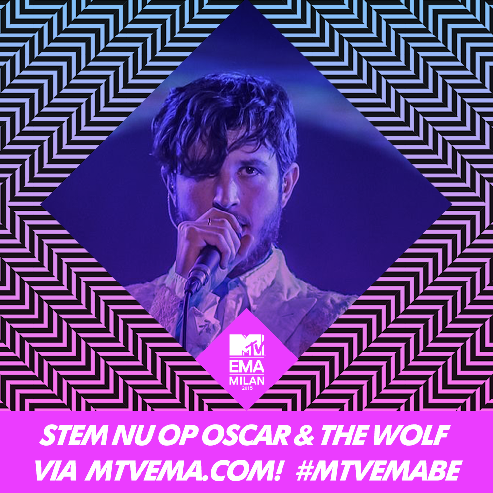 .@OscarAndTheWolf​ is genomineerd voor de @MTVEMA​ 'Best Belgian Act'! VOTE NOW!  buff.ly/1MoMEqD #MTVEMABE