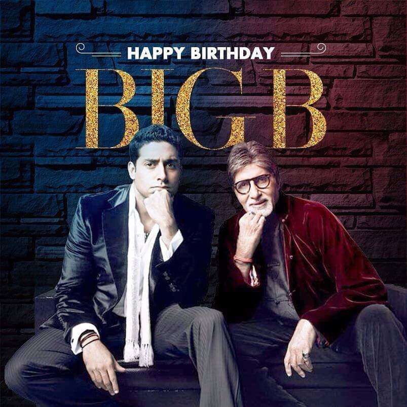 Happy 73rd Birthday to THE Big B - Amitabh Bachchan! 
