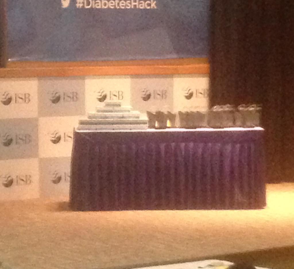 MIF_India's tweet photo. The coveted trophies teams are competing for. #hack2incubate http://t.co/kRdDbqExCS