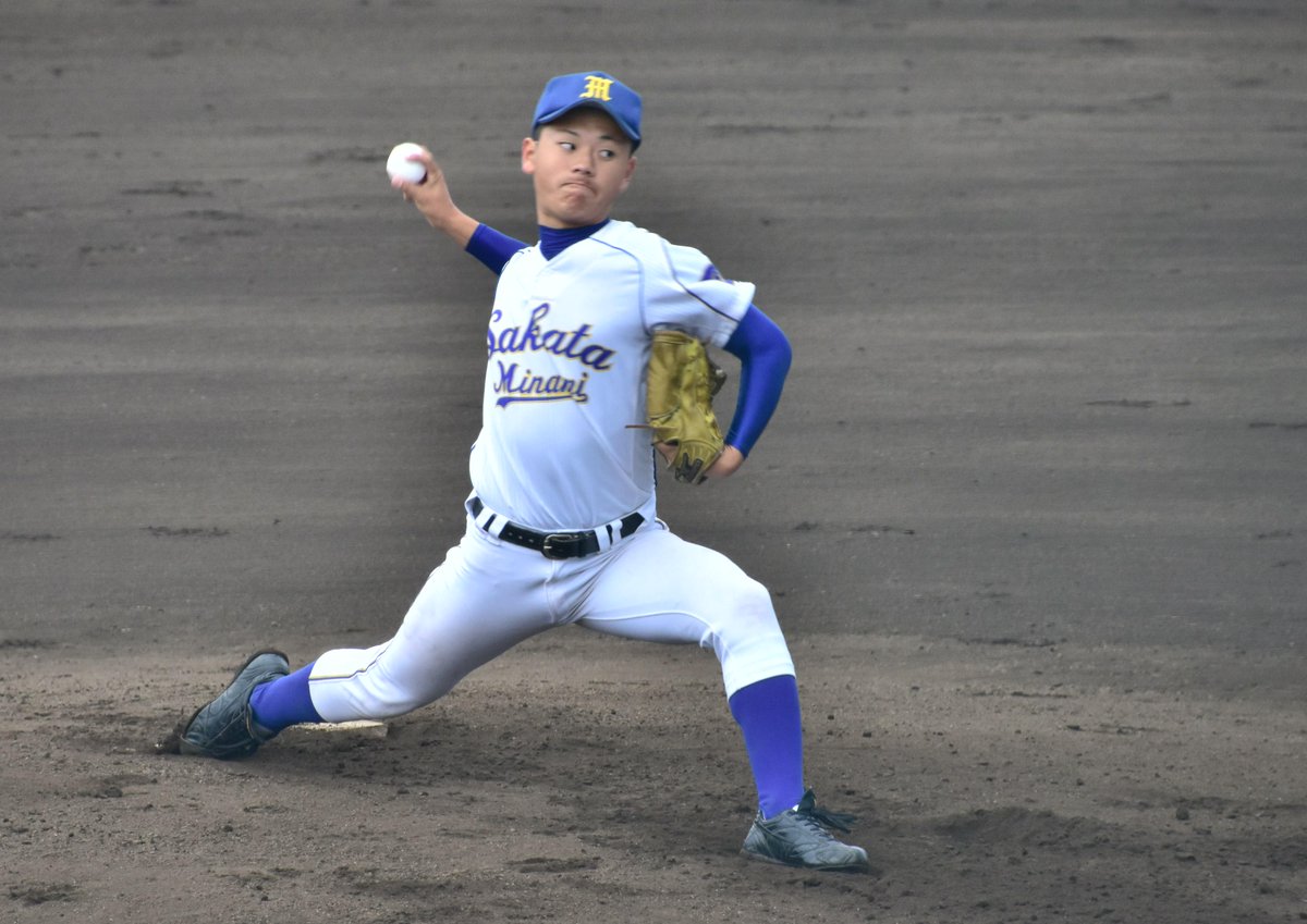 第68回秋季東北高校野球大会】 酒田南高校 百瀬大樹（1年、鶴岡四中）
