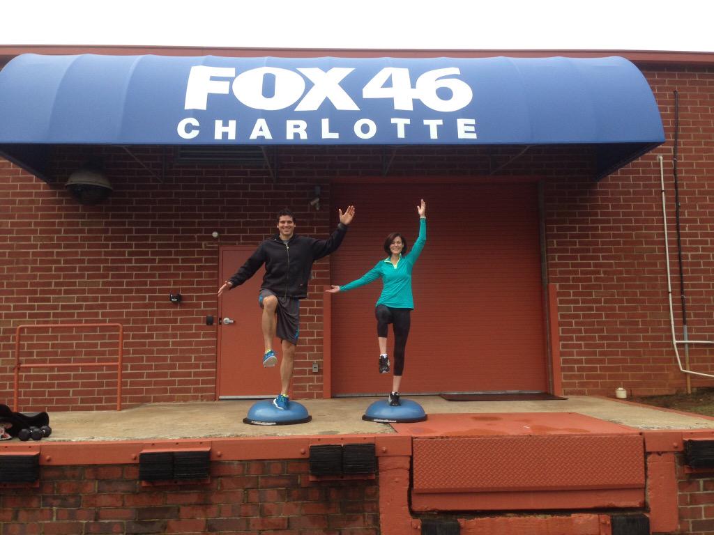 smartcorefitnes's tweet photo. Tune in! We're back! @FOX46News @CaitlinFox46 @FlyDuffy @SuperflyQC http://t.co/1mUrYoqoBD
