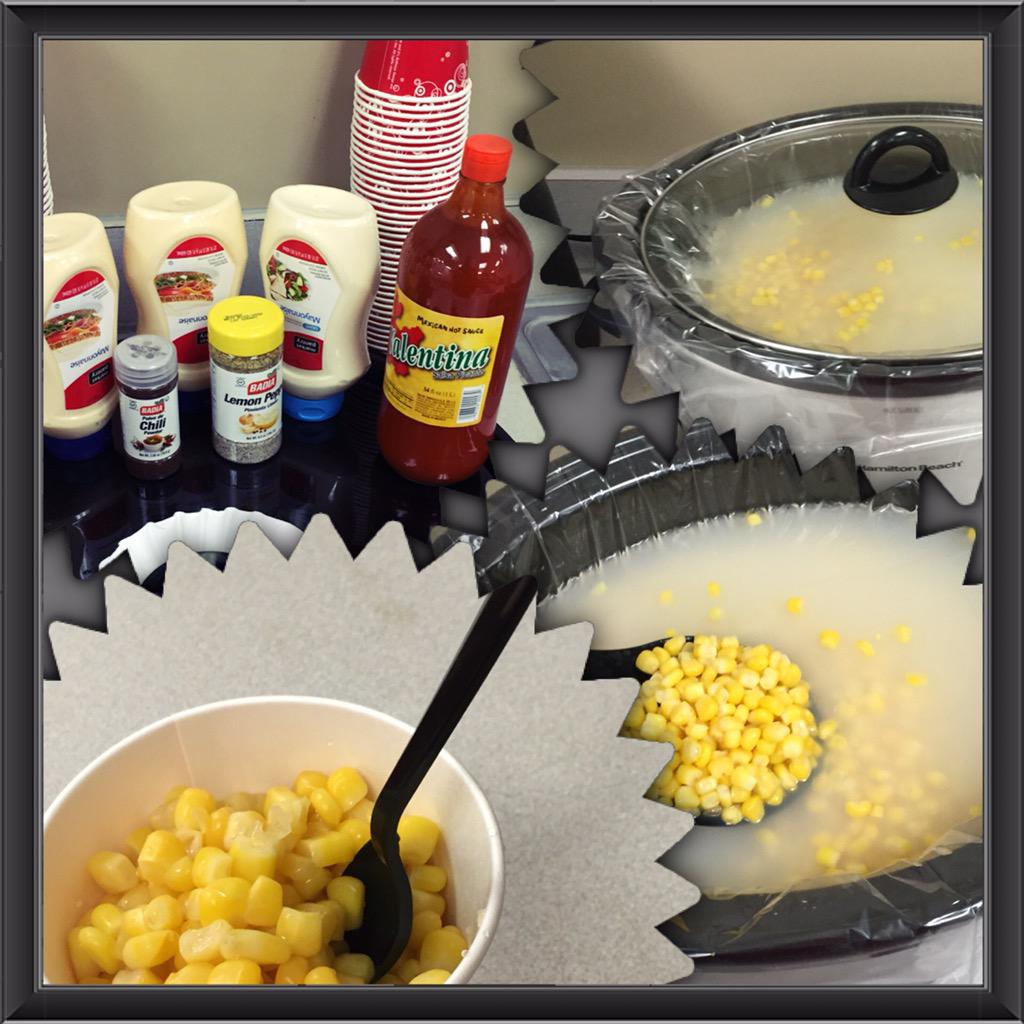 Corn in a cup day <a href="/T1523/">徳留 凌</a> with all the fixings <a href="/rmunny0128/">Ramiro</a> <a href="/ConnieDroge/">Connie Droge</a> <a href="/bradw_taylor/">Brad Taylor-White (he/him)</a> @linmwheel