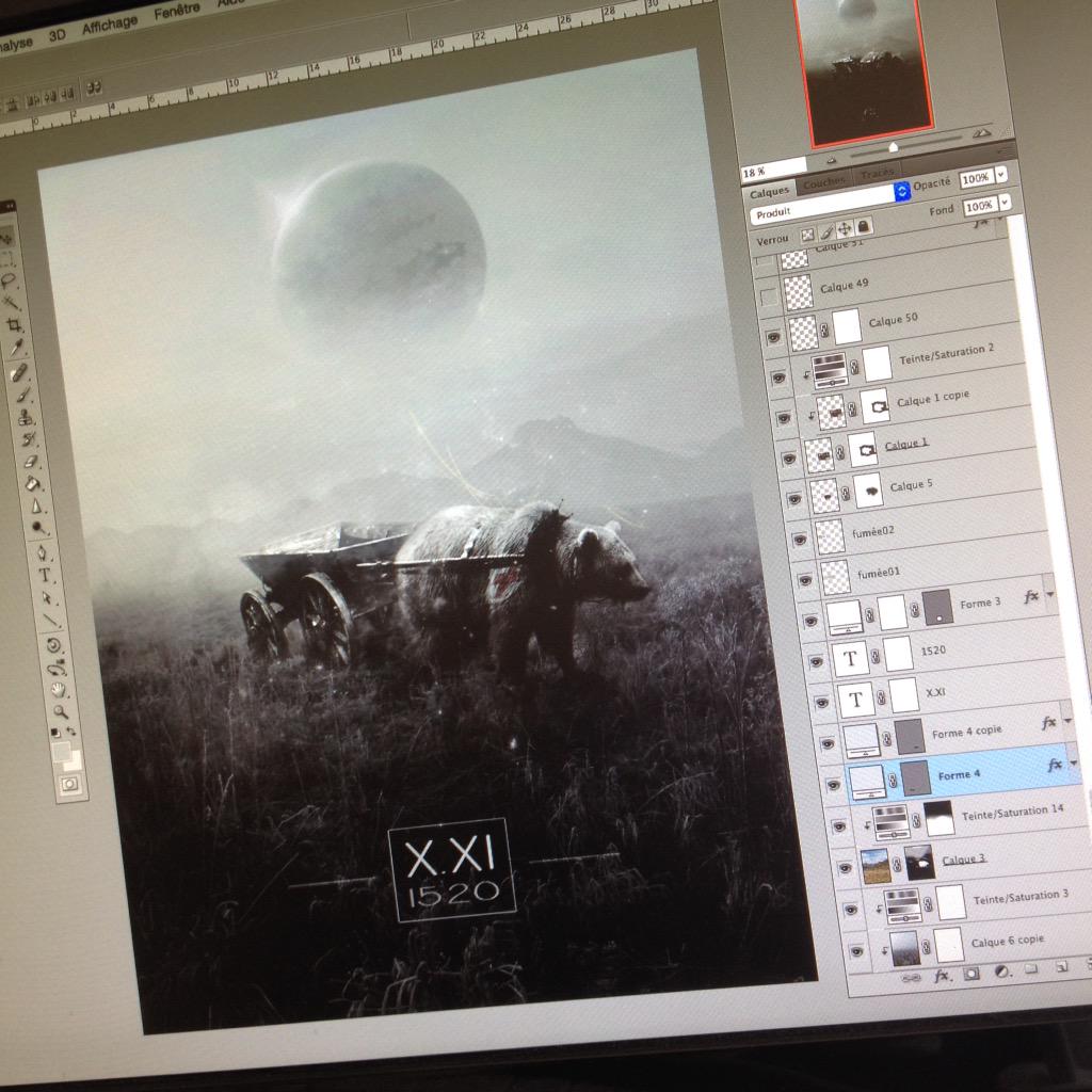 TrepanBouB's tweet photo. X.XI / 1520 #wip #trepanboub #illustration #digitalart #photoshop #photomanip #photomanipulation #sf  #conceptart http://t.co/xyjJgALyEr