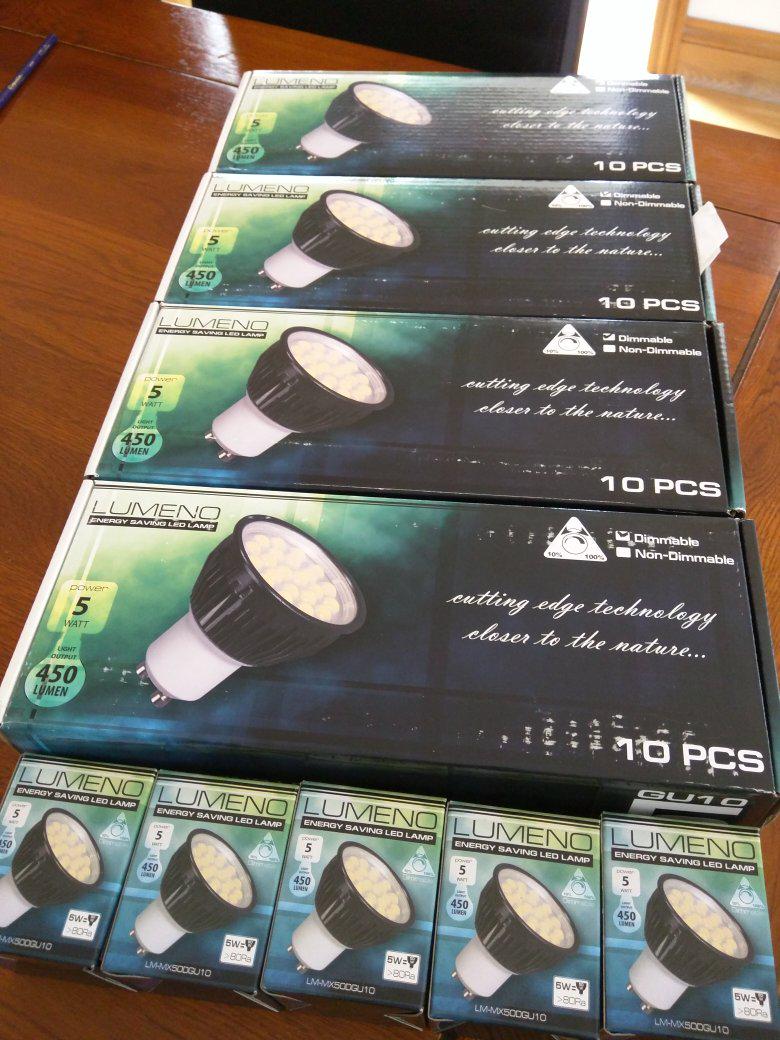 Sunday project.... <a href="/LumenoLED/">LED Lighting</a> GU10s supplied by <a href="/TEGNenagh/">TEG Nenagh</a> <a href="/trevormurphy73/">Trevor Murphy murpho73 on Mastadon</a> these are the best GU10s available IMO