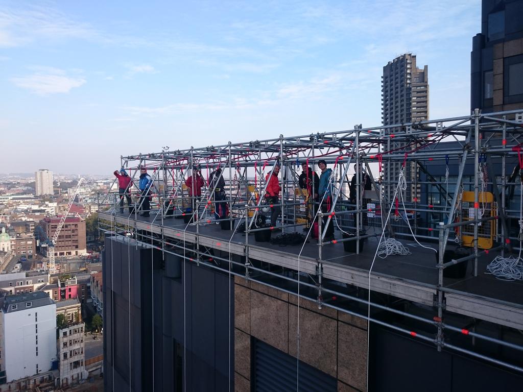 Helping 100s of brave souls complete The #London3Peaks today
The crew are loving their new office
#StandUpToCancer