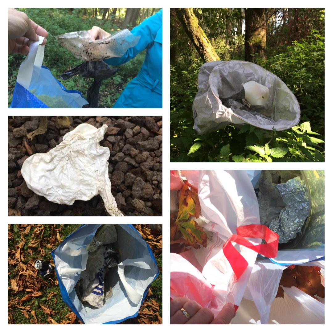 ecomondoNL's tweet image. #Herfst in het bos: kinderen rapen blaadjes, wij #plastic &amp;amp; #zwerfie's @DieBallon @plasticsoupfoun @ZeroPlasticWeek
