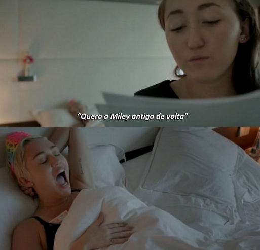 trickfilms's tweet photo. miley cyrus me representa quando alguém fala que quer a antiga miley de volta http://t.co/UsguI1SzyI