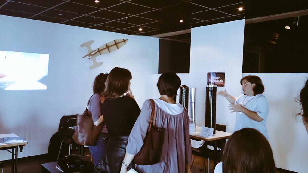 Team_3AF's tweet photo. @3AFasso au village des sciences 2015 - Exploration Spatiale @capsciences #FDS2015 http://t.co/z8FzBNHkHO