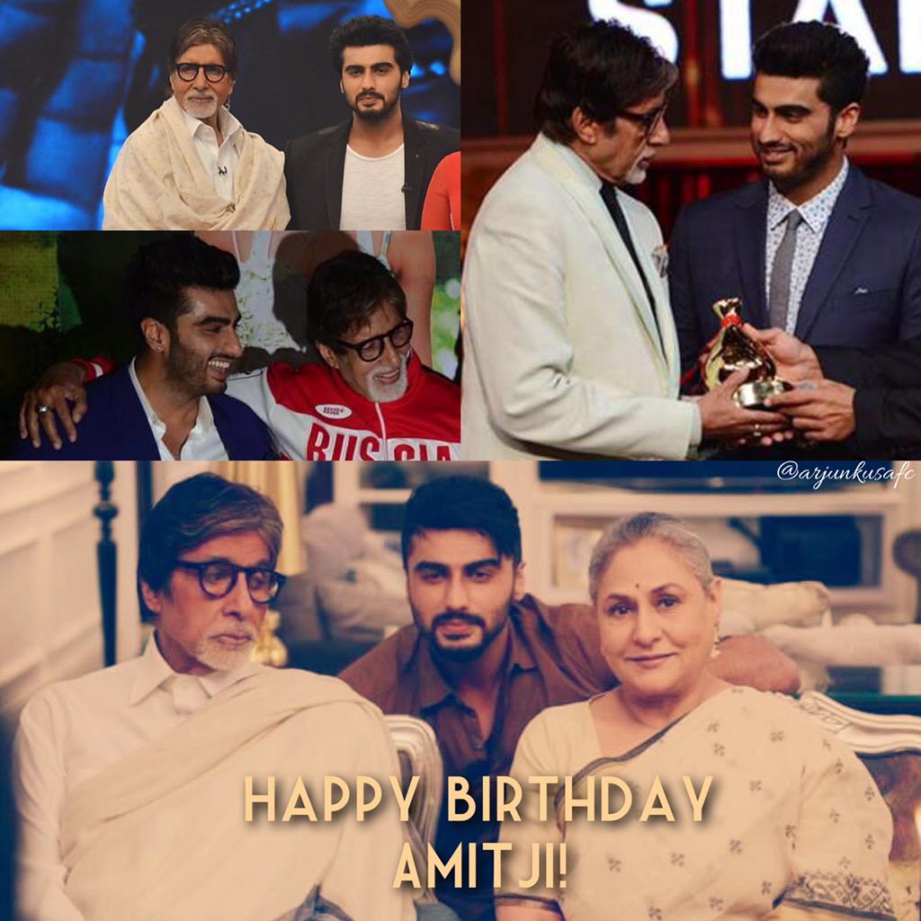 Wishing a very happy, healthy and blessed birthday to Mr. Amitabh Bachchan sir!    
