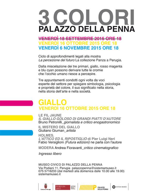 dal ciclo Tre colori rosso giallo blu - #giallo a <a href="/PalazzoPennaPg/">Palazzo Penna PG</a> con <a href="/petronilli/">Bruno Petronilli</a> <a href="/GiumanGiuliano/">Giuliano Giuman</a> <a href="/CulturaComPg/">CulturaComunePerugia</a>