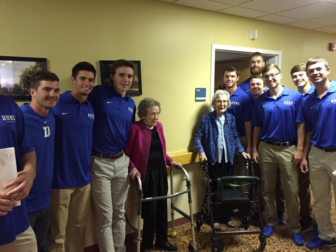 DukeBASE's tweet photo. Enjoying our visit to Heritage Place in Fayetteville #OperationBlueDevil http://t.co/DgV0YnDxbW